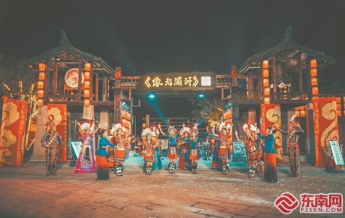 寶島元素點亮湄洲夜游
